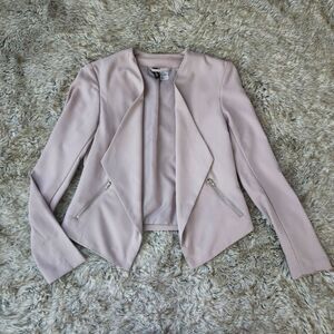 Divided H&M Lightweight Open Front Blazer Lavender‎ Gray Women's Size 4